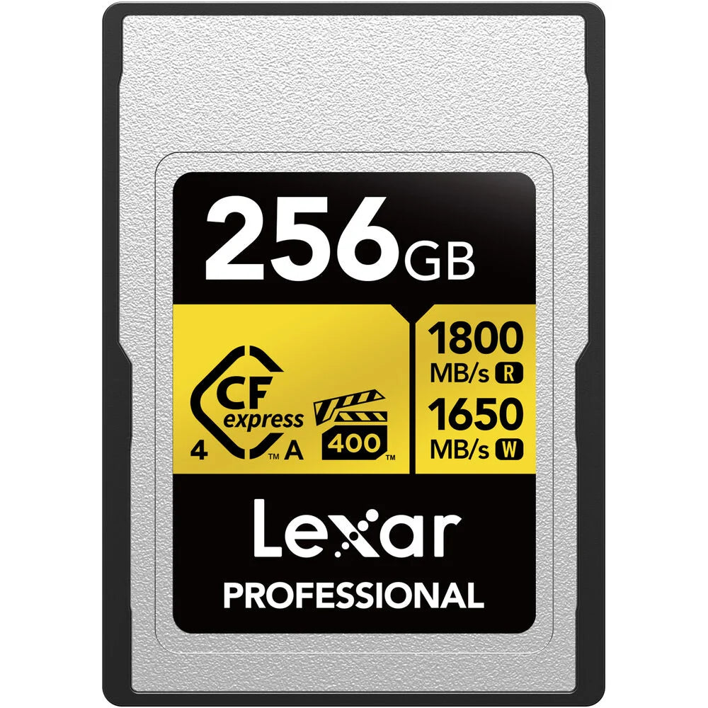 LEXAR PRO CFEXPRESS 256GB TYPE A - GOLD SERIES