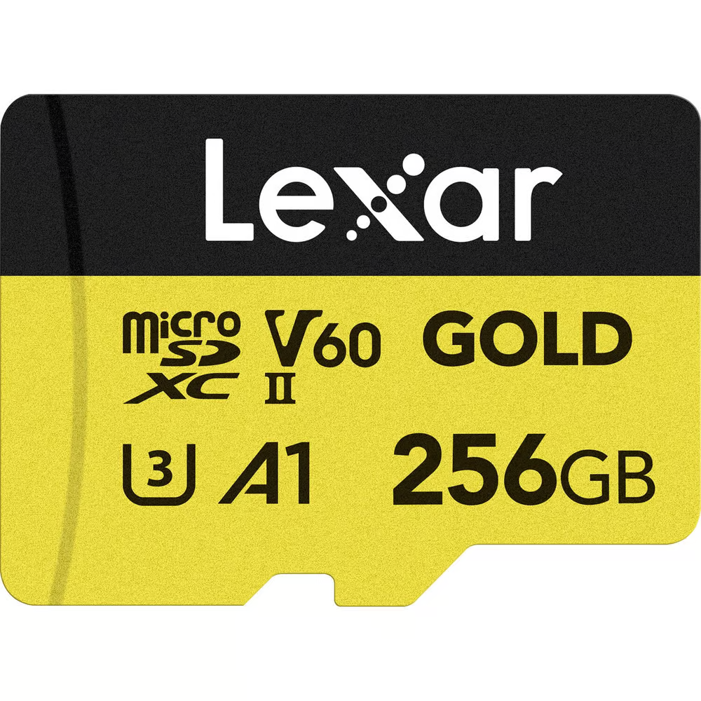 LEXAR PRO MICRO SDXC UHS-II 256GB - GOLD SERIES