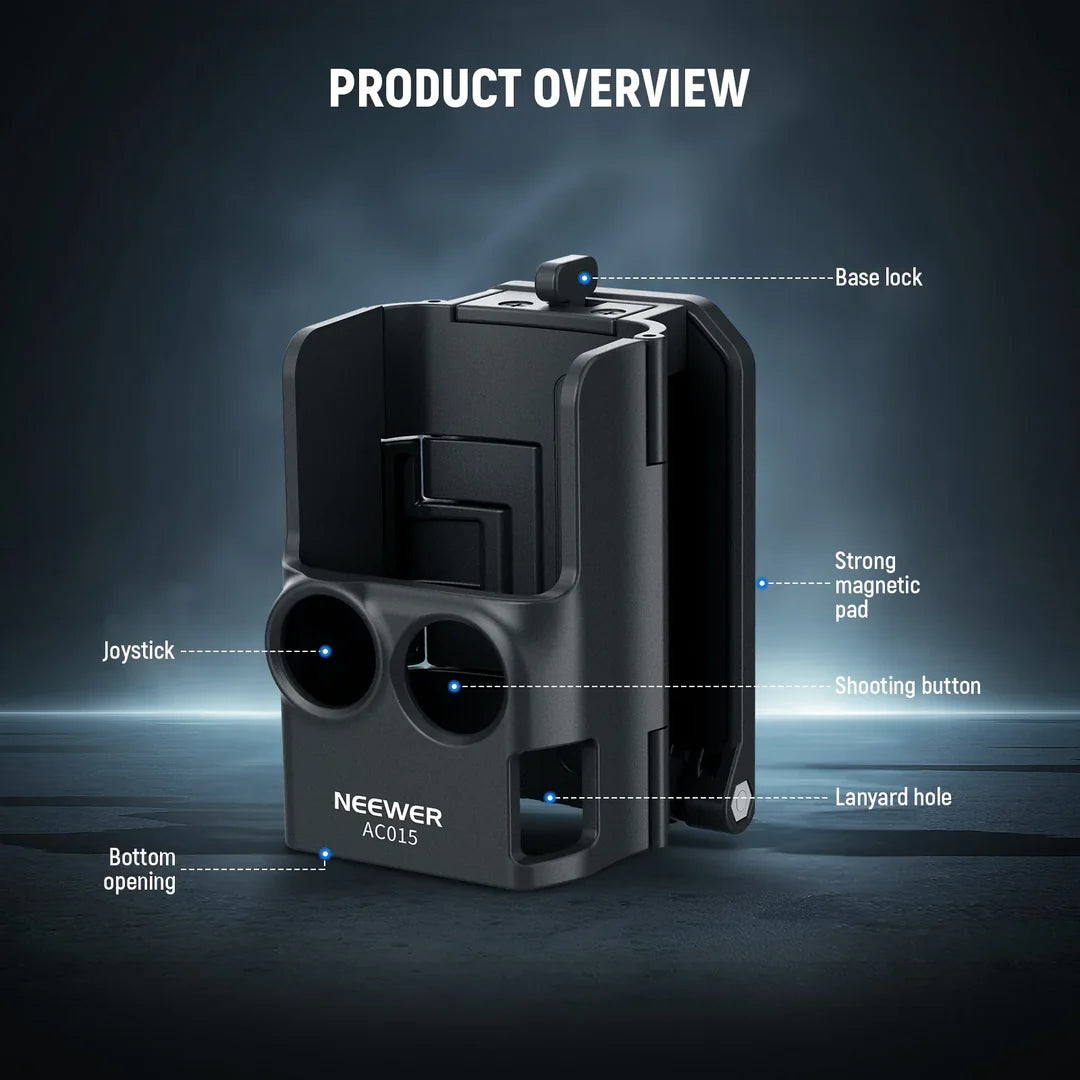 NEEWER BASICS AC015 MAGNETIC CAMERA MOUNT 180 DEGREES ROTATE FOR DJI OSMO POCKET 3