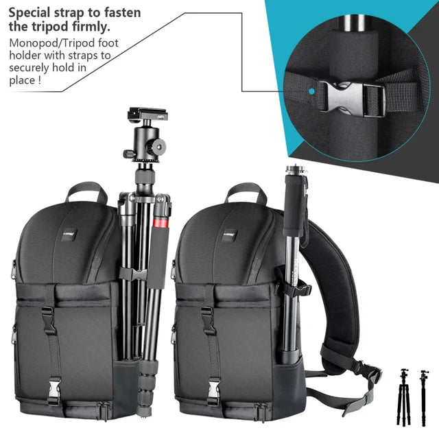 NEEWER NW-XJB02S SLING CAMERA BACKPACK BAG PURPLE