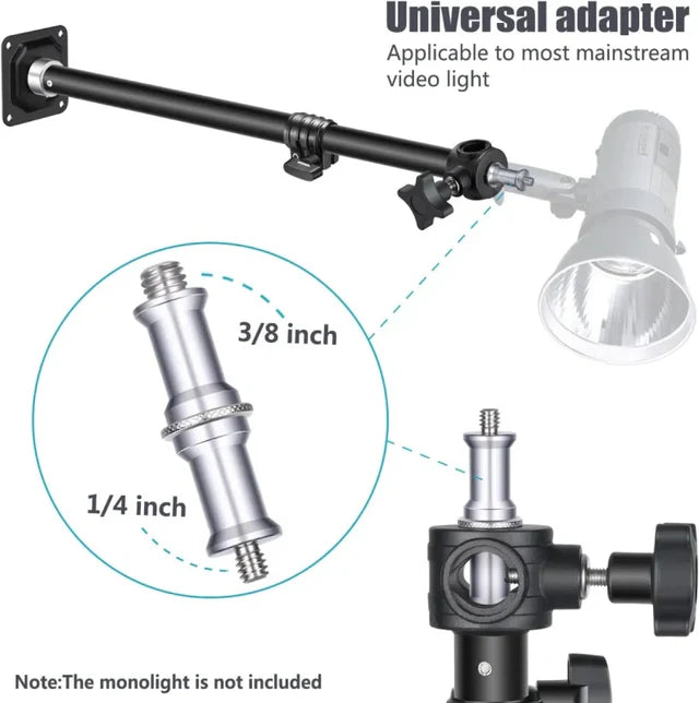 NEEWER PHOTOGRAPHY PHOTO STUDIO VIDEO WALL MOUNT ARM