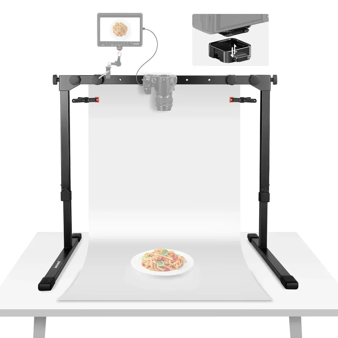 NEEWER ST200 OVERHEAD CAMERA DESKTOP STAND WITH ARCA TYPE QR PLATE