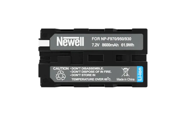 NEWELL BATTERY SONY NP-F970 8600MAH