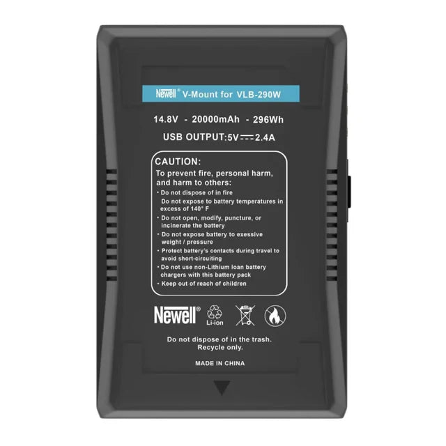 NEWELL VLB-290W TES V-MOUNT V-LOCK BATTERY