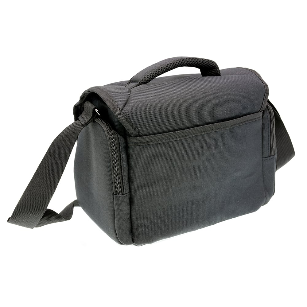 NIKON SHOULDER BAG BLACK CANVAS