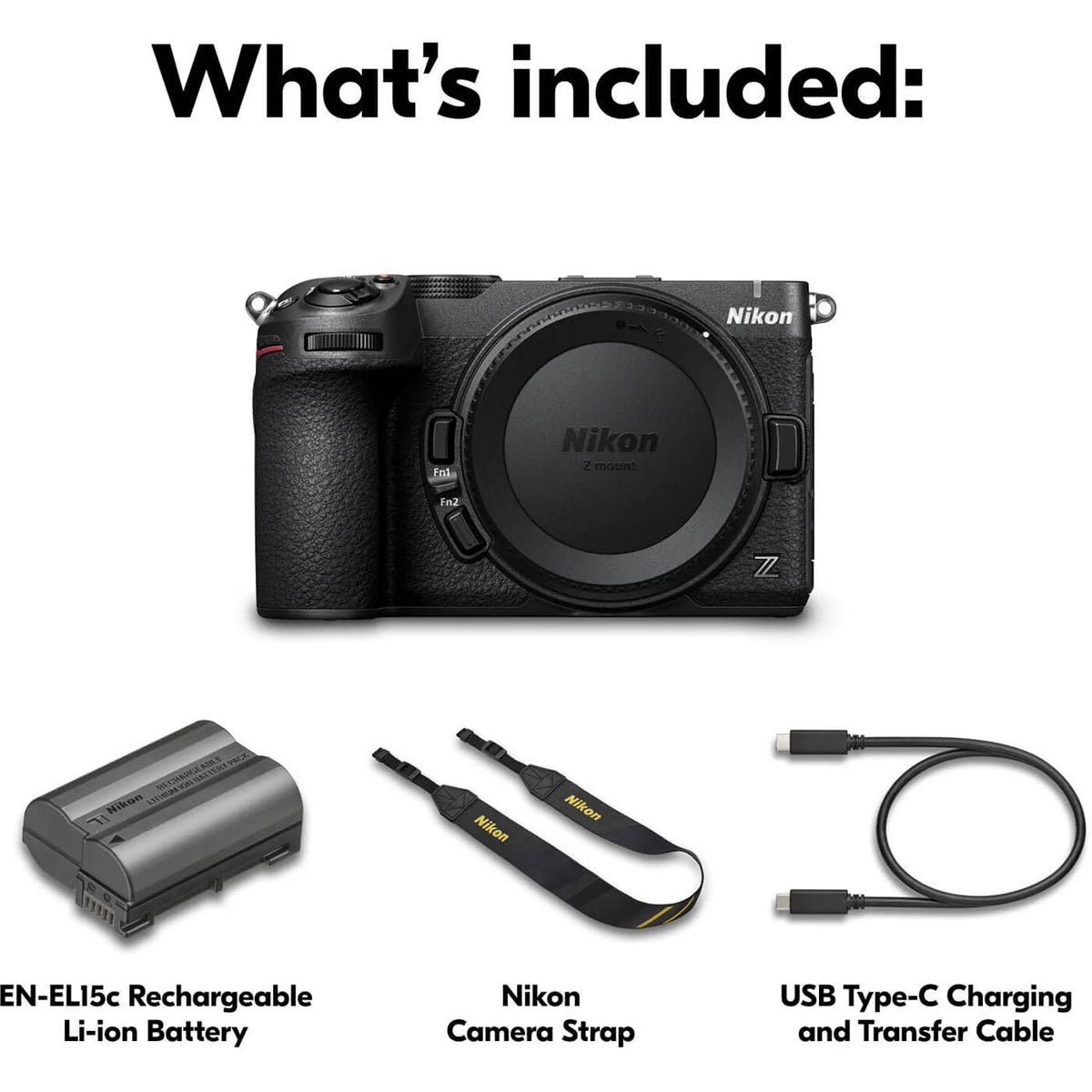 Nikon Z5 II C Mirrorless Camera Camera tek