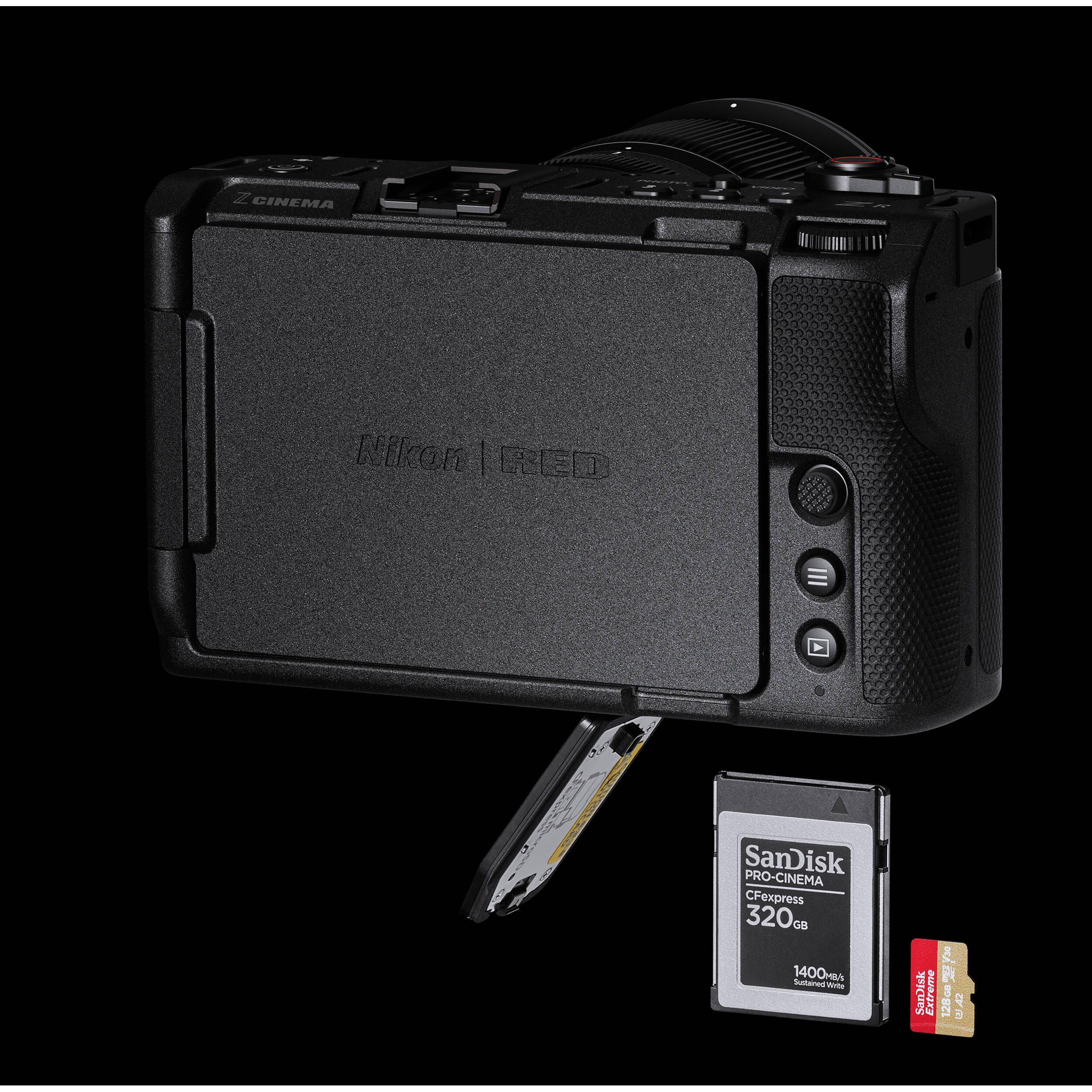 Nikon ZR 6K Cinema Camera + Free Viltrox E-Z AF Lens Mount Adapter (Sony E to Nikon Z)