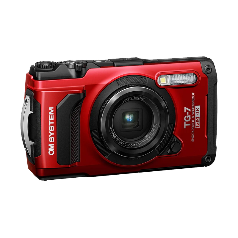 OM SYSTEM Tough TG-7 Digital Camera (Black)