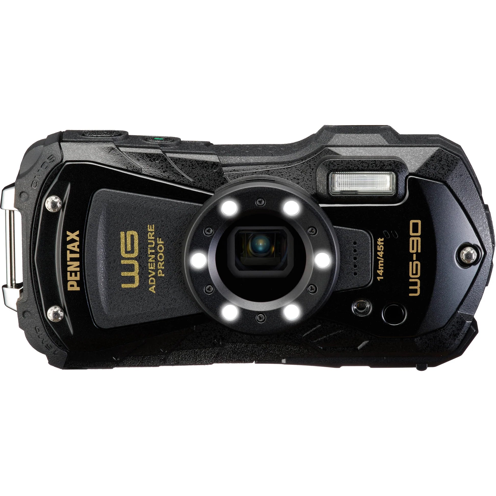 Pentax WG-90 Digital Camera (Black) Camera tek