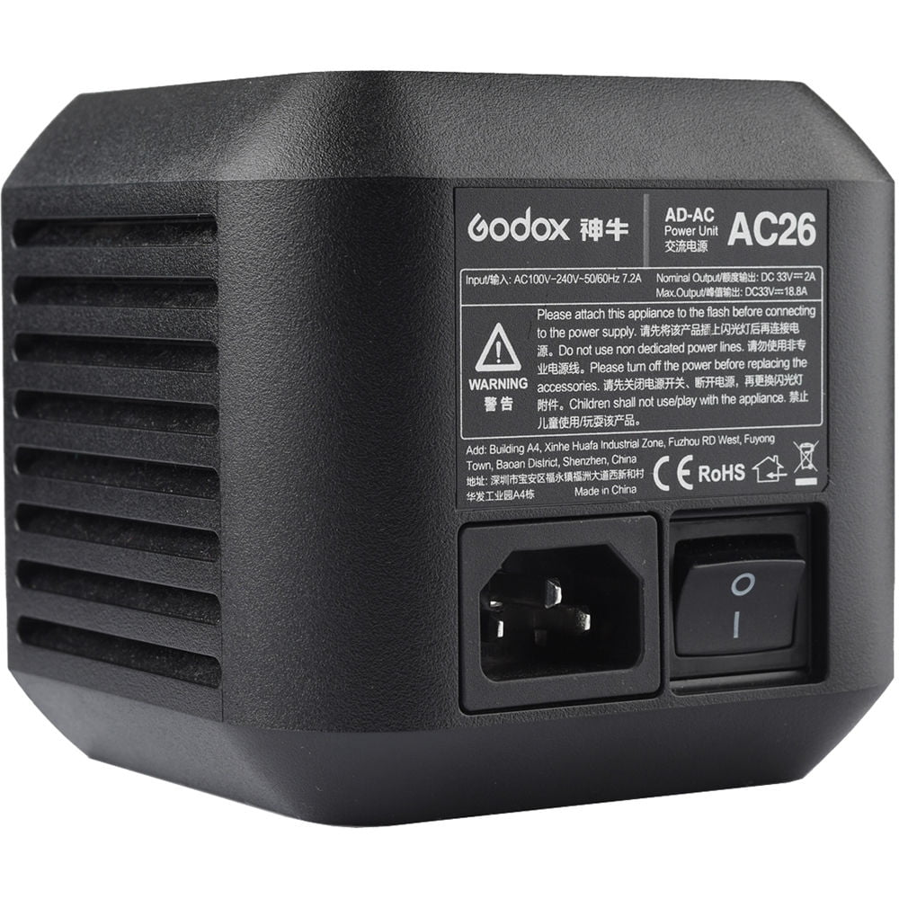 GODOX AC26 ADAPTER FOR AD600 PRO