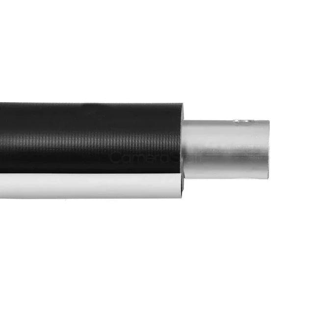 PVC 2.6X5M WHITE VINYL BACKDROP WITH 50MM ALUMINIUM CROSSBAR