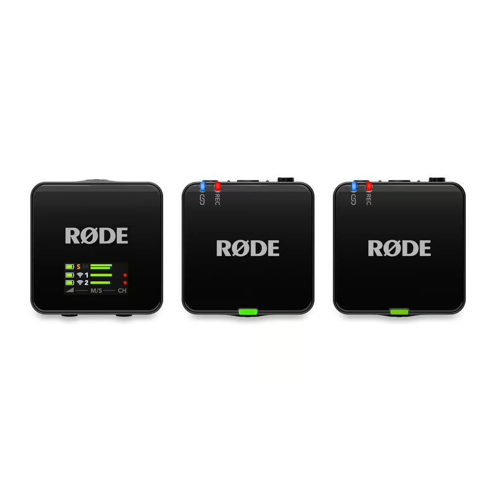 RODE WIRELESS GO (GEN 3) 2 PERSON WIRELESS MIC + Rode Interview GO (Valued at R650)