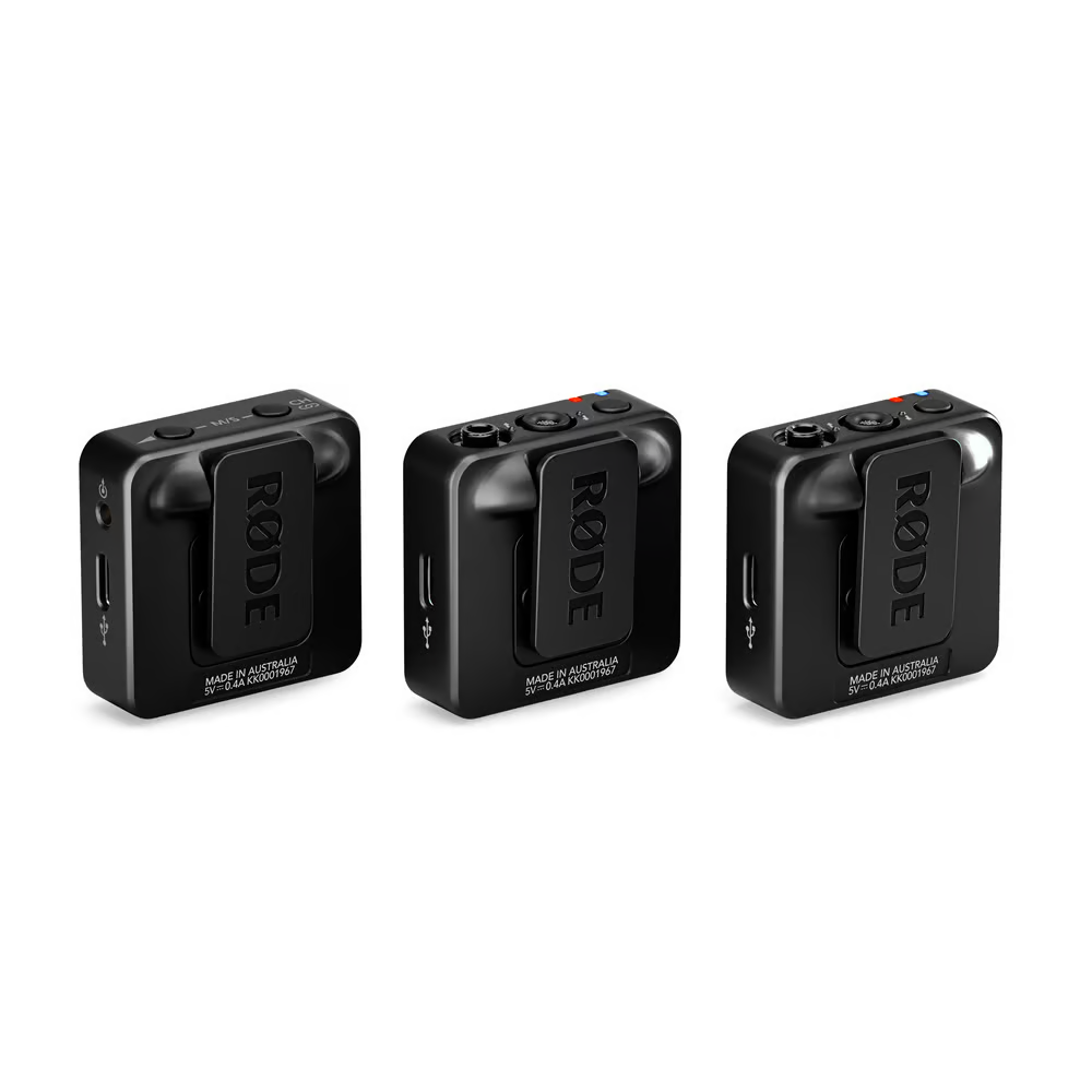 RODE WIRELESS GO (GEN 3) 2 PERSON WIRELESS MIC + Rode Interview GO (Valued at R650)