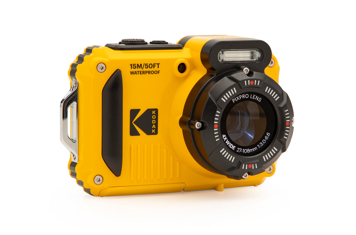 KODAK PIXPRO WPZ2 DIGITAL CAMERA KIT (YELLOW)