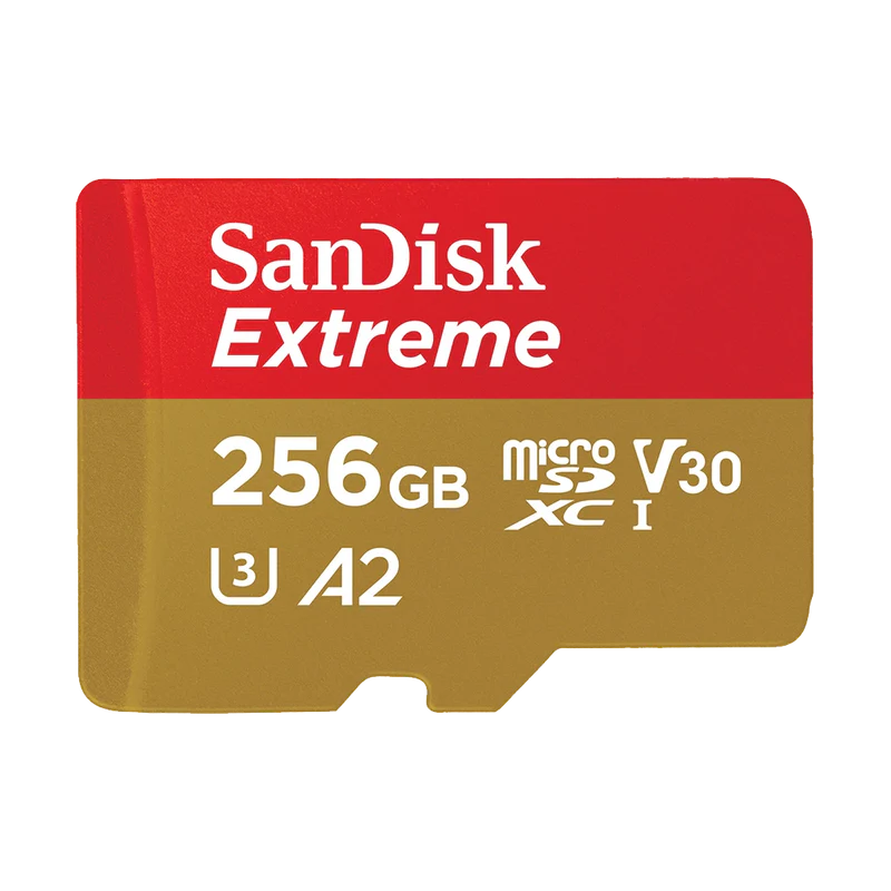 SANDISK EXTREME MICRO SDXC UHS-I 256GB - (190MB/S)
