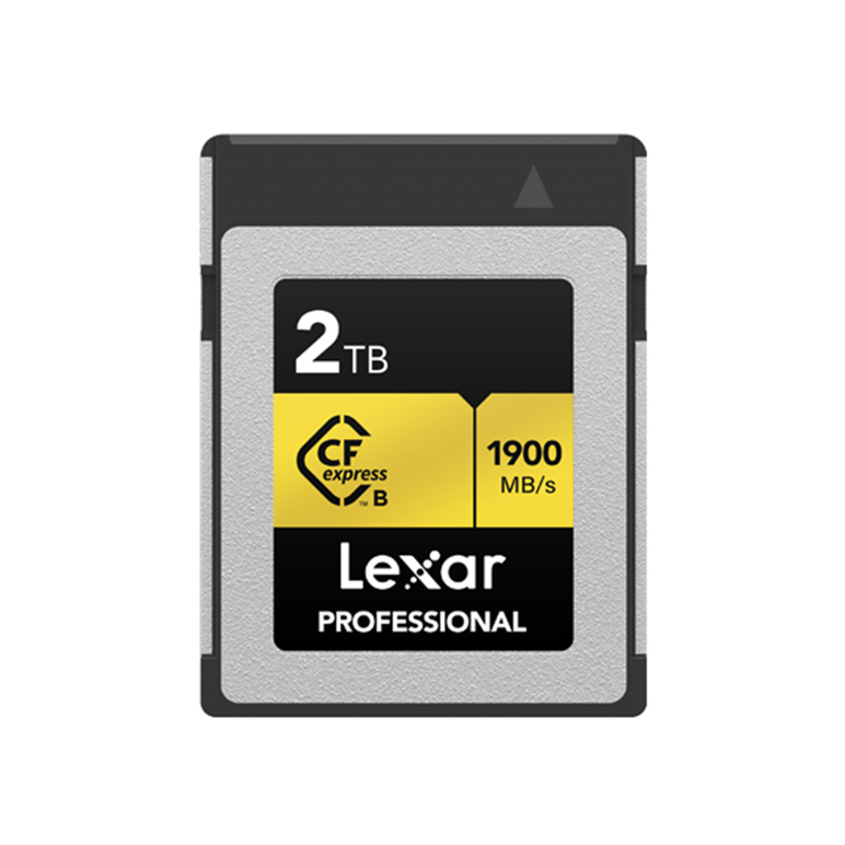 LEXAR CFEXPRESS TYPE B 2TB 1900MB/S MEMORY CARD GOLD SERIES