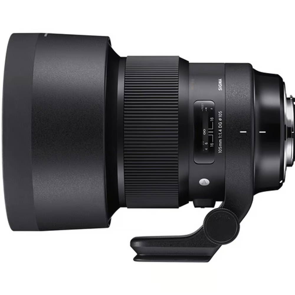 Sigma 105mm f/1.4 DG HSM Art Lens for Canon EF Rental - From R550 P/DAY