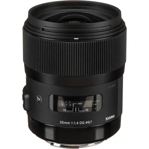 Sigma 35mm f/1.4 DG HSM Art Lens for Nikon Rental - From R350 P/DAY