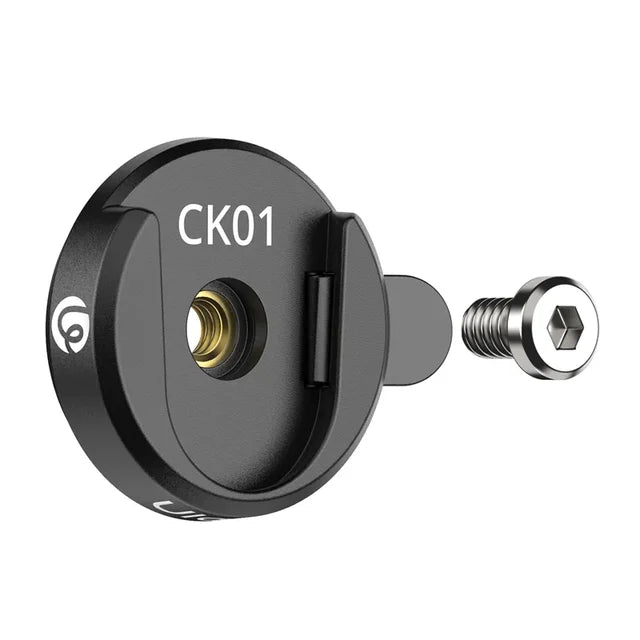ULANZI CK02 MAGNETIC CLIP MOUNT WITH QUICK-RELEASE PLATE FOR ACTION CAMERAS