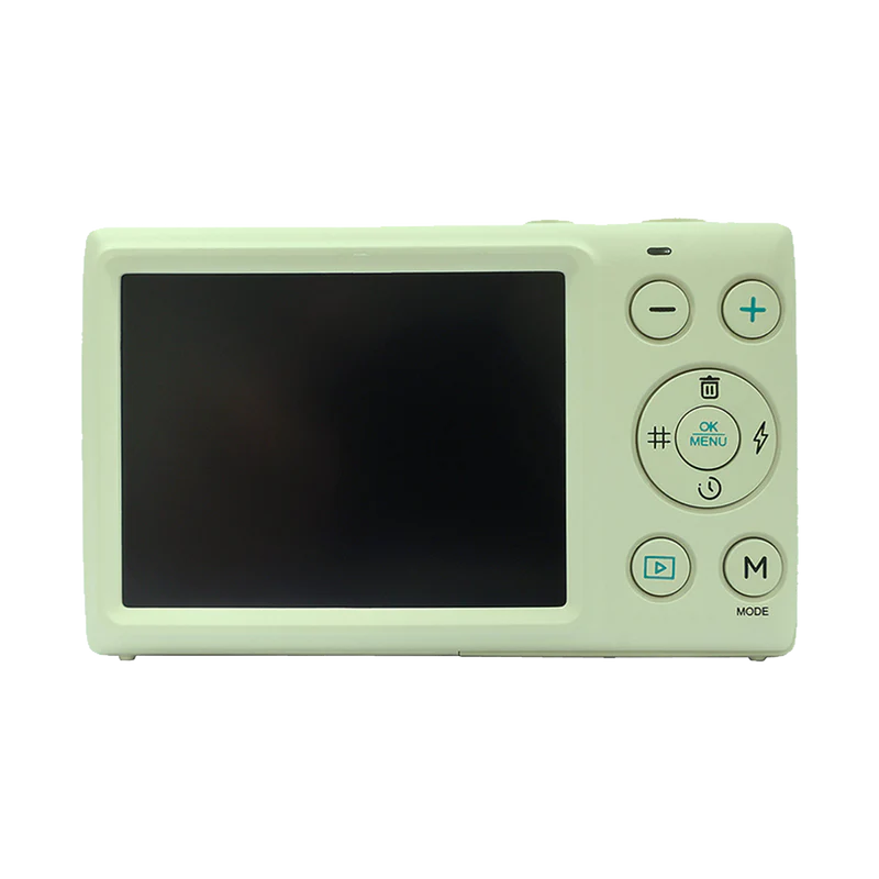 YASHICA DIGIMATE DIGITAL COMPACT CAMERA - MINT GREEN