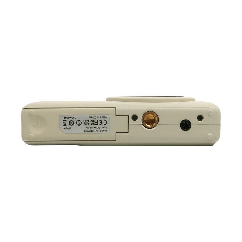 YASHICA DIGIMATE DIGITAL COMPACT CAMERA - OFF WHITE