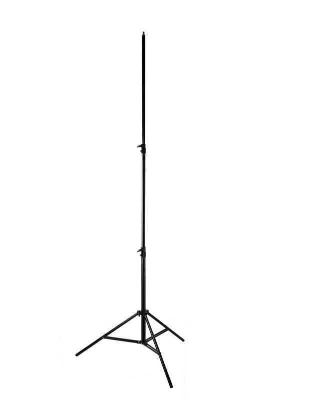 Hylow 2.4m Heavy-Duty Light Stand (Spring-Loaded) Camera tek