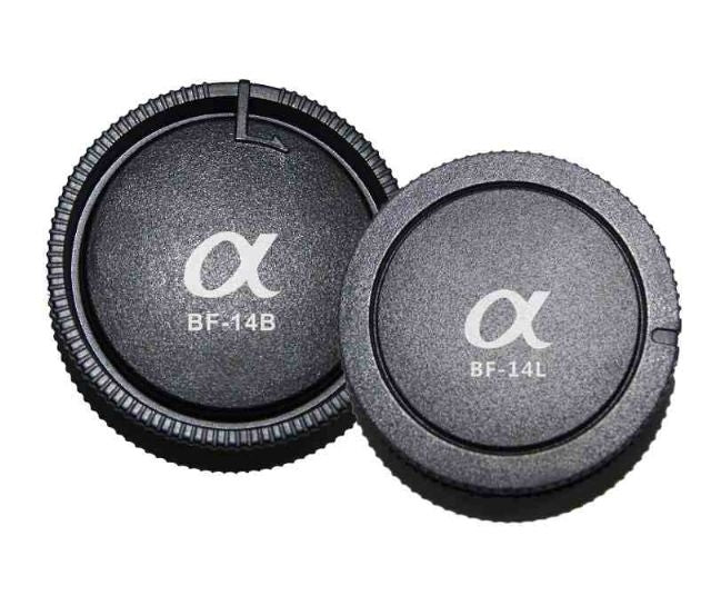 PIXEL LENS REAR CAP AND BODY CAP FOR SONY Camera tek