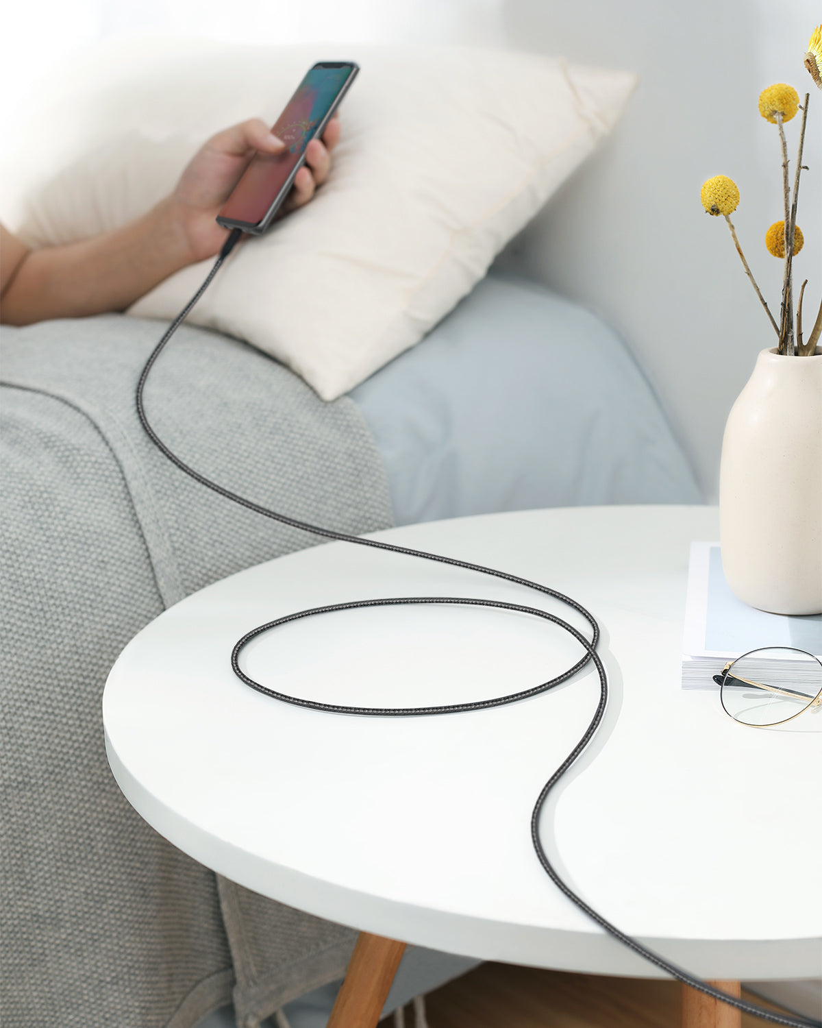 ANKER POWERLINE SELECT+ USB-C TO C 1.8M BLACK Camera tek