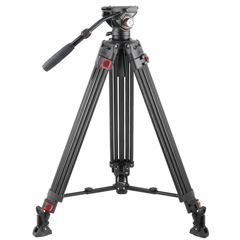 Cayer Aluminum Video Tripod 1.9M BF50LH Camera tek