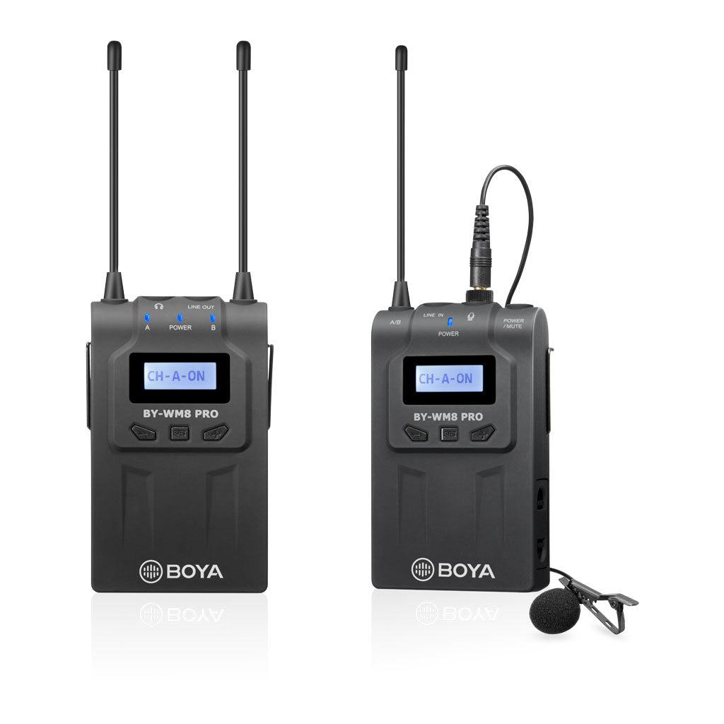 Rental Boya BY-WM8 PRO K-1 Single Wireless Lapel Mic Rental - R220 P/Day Camera tek