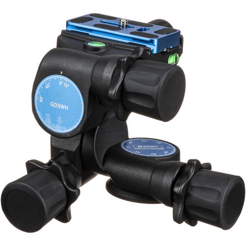 Benro GD3WH 3-Way Geared Head Camera tek