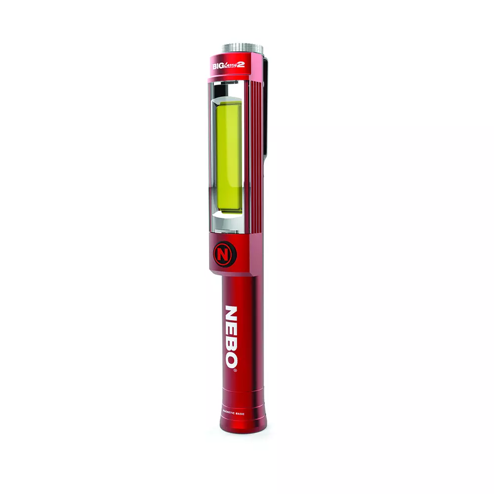 Nebo Big Larry 2 Power Work Light RED Camera tek