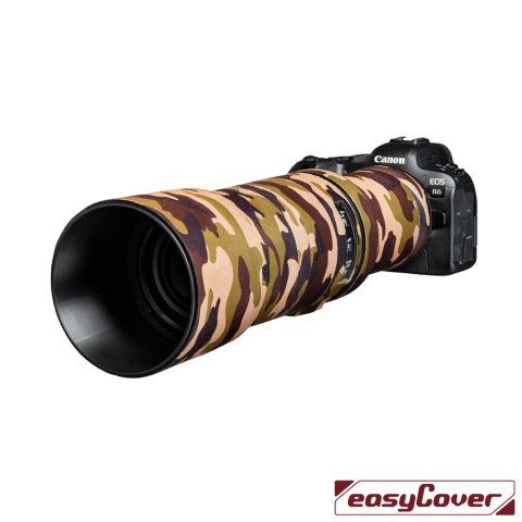 EasyCover Lens Oak- Canon RF 600mm F11 IS STM (Brown Camouflage) Camera tek