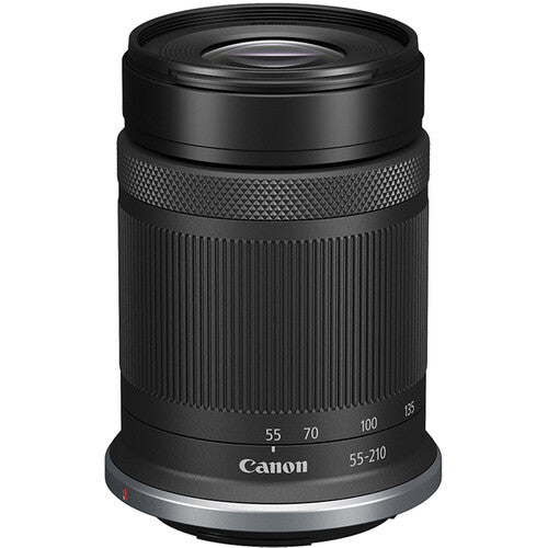 Canon EOS R50 Mirrorless Camera with 18-45mm and 55-210mm Lenses (Black) Camera tek