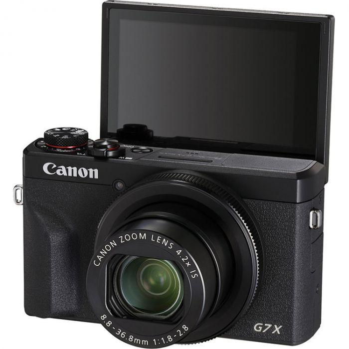 Canon PowerShot G7 X Mark III Digital Camera (Black) Camera tek