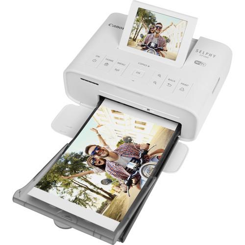 Canon SELPHY CP1300 Compact Photo Printer (White) Camera tek