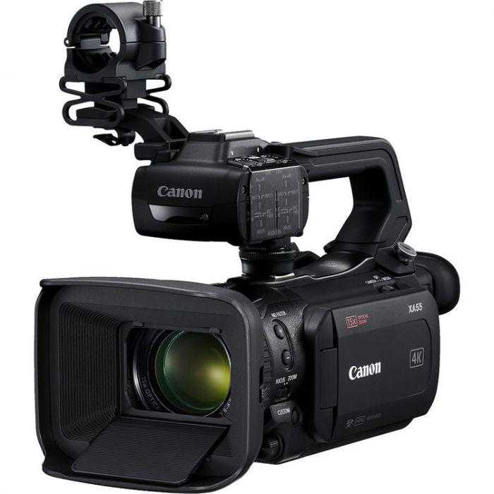Canon XA55 Professional UHD 4K Camcorder Camera tek