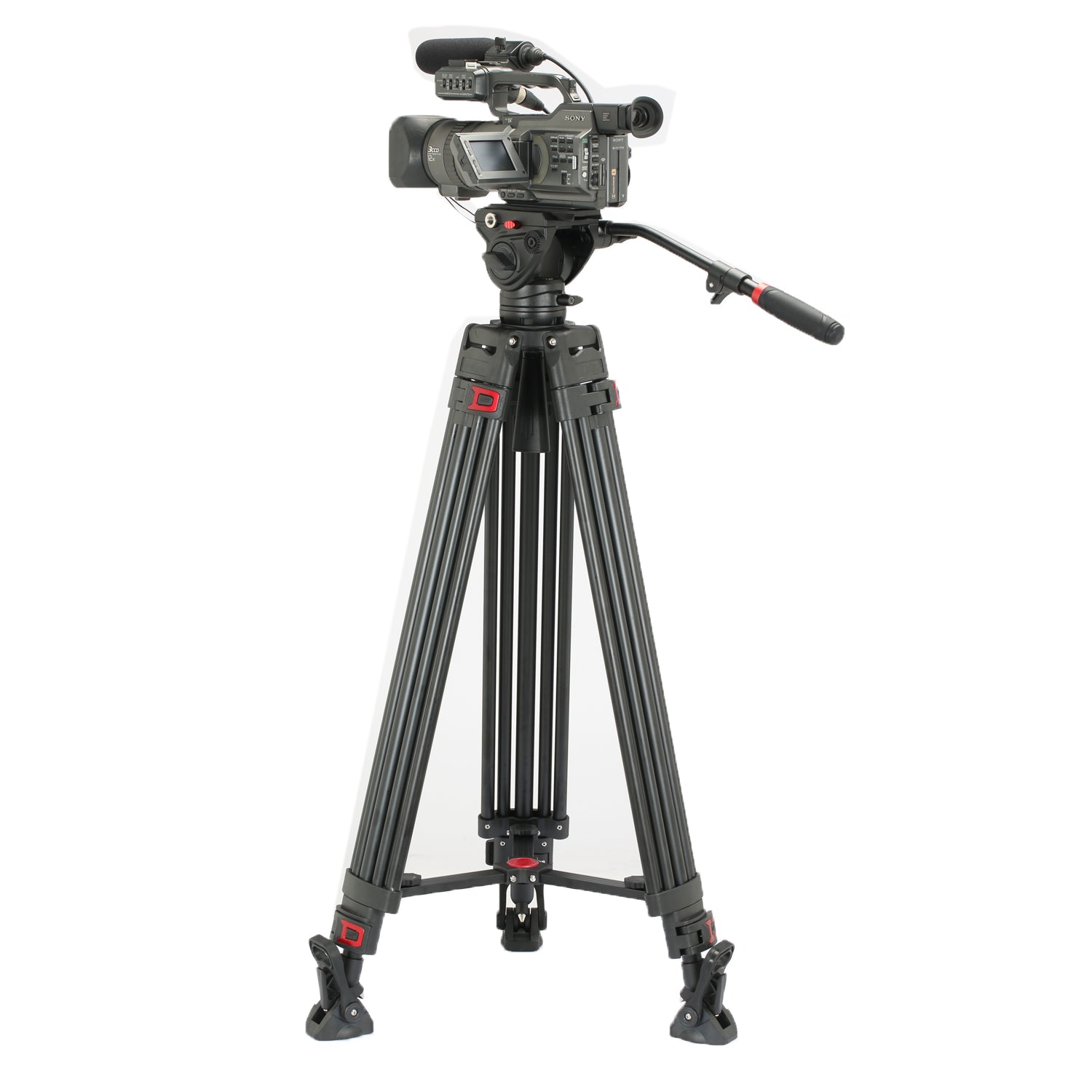 Cayer Aluminum Video Tripod 1.9M BF50LH Camera tek