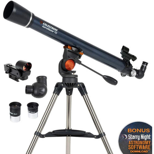 Celestron AstroMaster 70AZ Camera tek