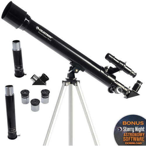 Celestron Powerseeker 50AZ Telescope Camera tek