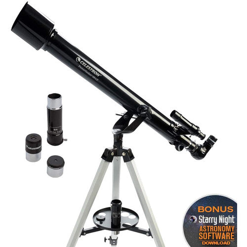 Celestron Powerseeker 60AZ Telescope Camera tek