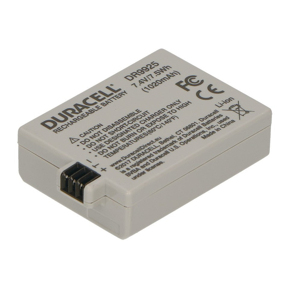 Duracell Canon LP-E5 Battery Camera tek