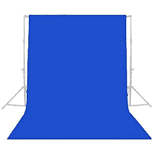 E-PHOTO 3X6M COTTON MUSLIN BACKDROP BLUE Camera tek