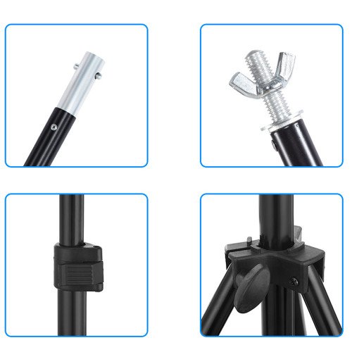 E-PHOTOGRAPHIC 2,8X3M BACK-DROP STAND Camera tek