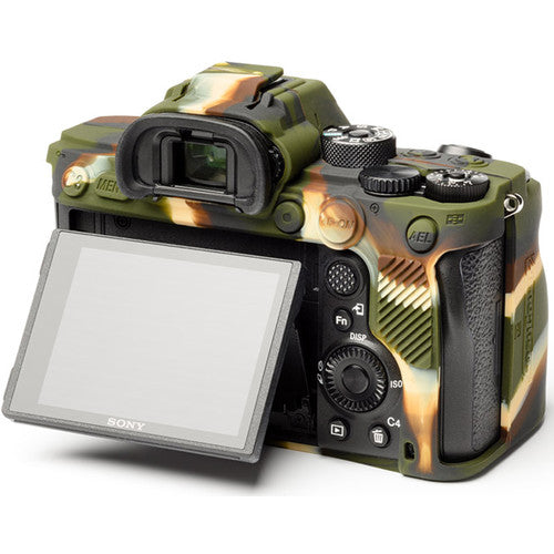 EasyCover Silicone Cover for Sony a9 II, a7R IV (Camo) Camera tek