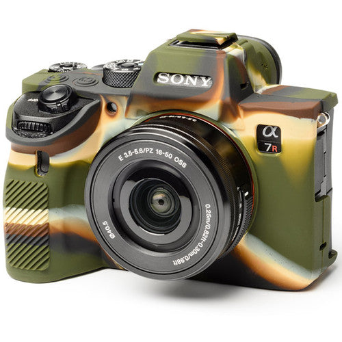 EasyCover Silicone Cover for Sony a9 II, a7R IV (Camo) Camera tek