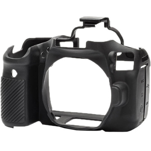 Easycover Silicon Case for Canon EOS 90D ( Black ) Camera tek