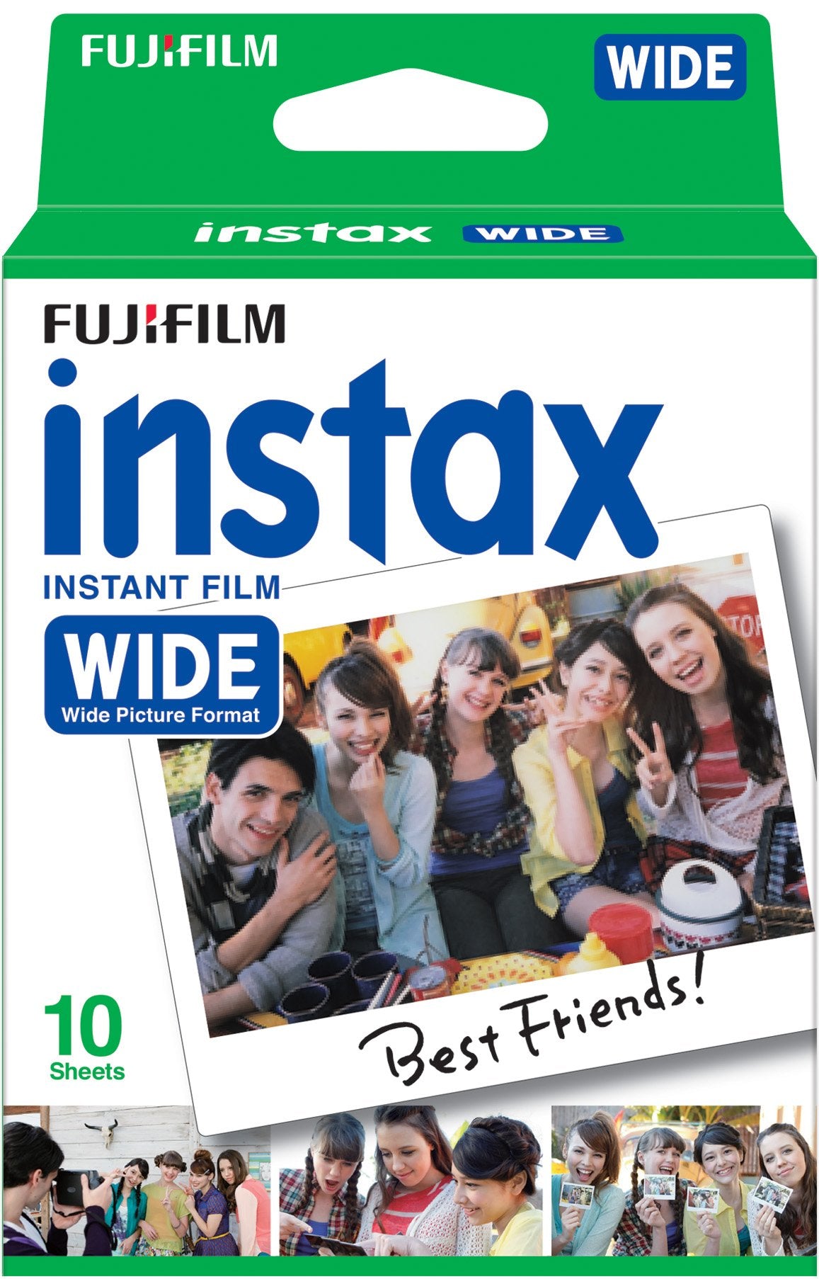 FUJIFILM INSTAX Wide Instant Film (10 pack) Camera tek