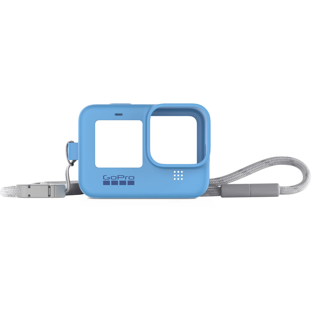 GoPro Sleeve + Lanyard for HERO11, HERO10 & HERO9 Blue Camera tek