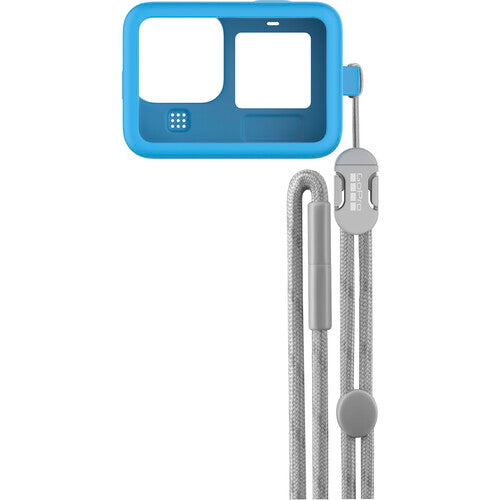 GoPro Sleeve + Lanyard for HERO11, HERO10 & HERO9 Blue Camera tek